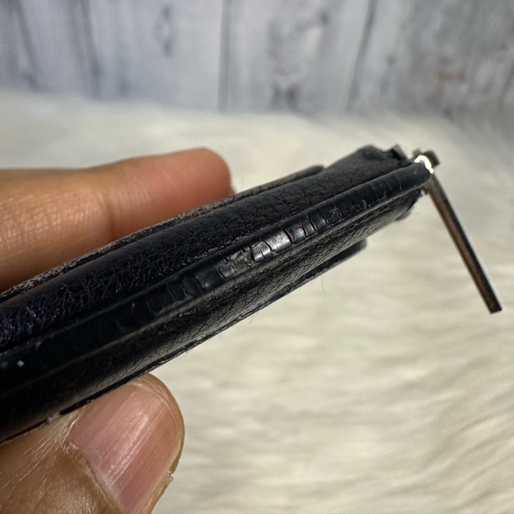LOEWE leather coin purse in black - Picture 10 of 15